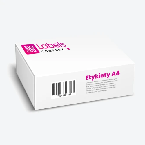 Etykiety samoprzylepne w arkuszach